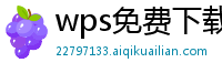 wps免费下载安装电脑版苹果lcd